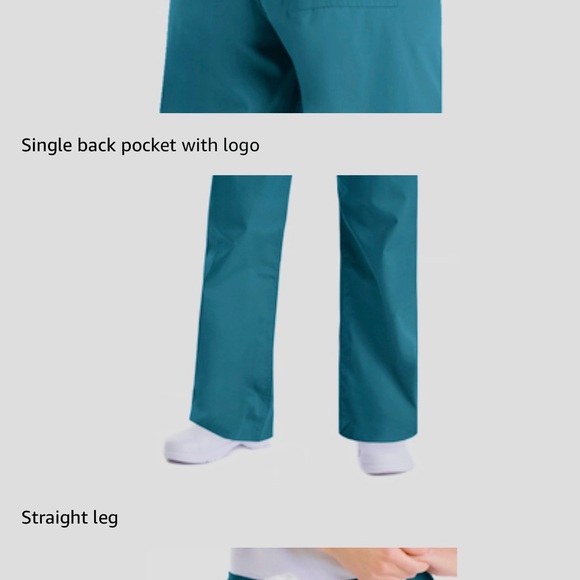 COPY - Urbane Essentials Relaxed Drawstring Scrub Pant
Royal Blue size XS regul… - Picture 2 of 5